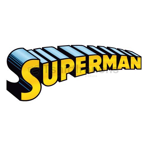 Superman T-shirts Iron On Transfers N4668 - Click Image to Close